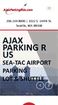 Mobile Screenshot of ajaxparkingrus.com